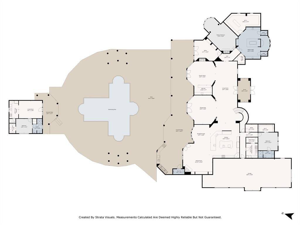 First floor plan.
