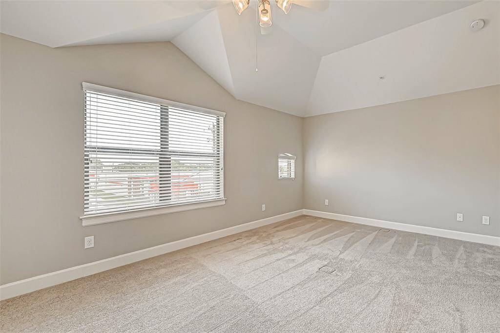 Lots of space, room for sofa or side chairs and table