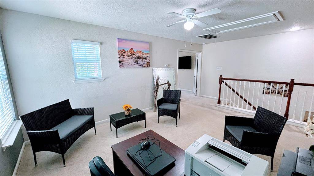Another view of the game room.