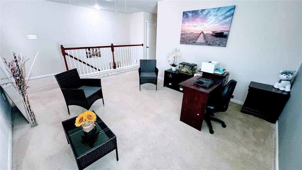 Another view of the game room.
