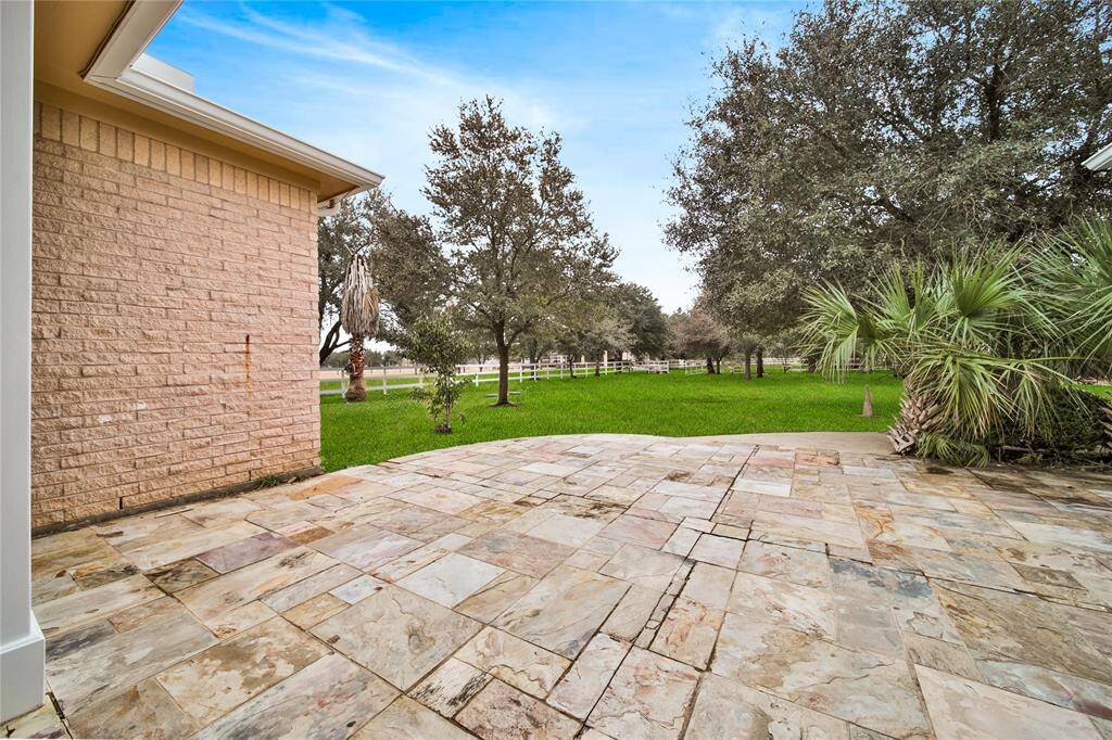 Extended patio