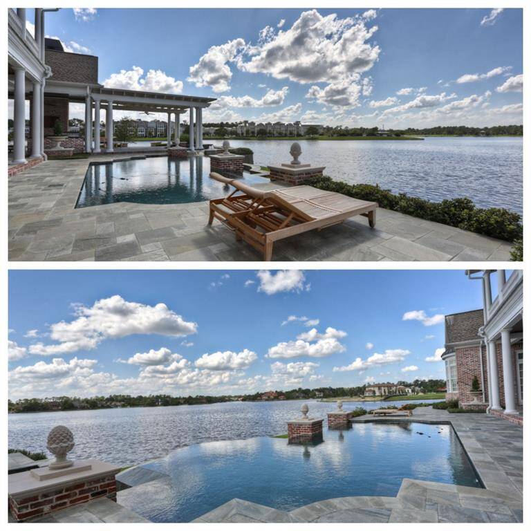 Even in cloudy and rainy weather, the lake views are not diminished and will put you in a cheery mood!