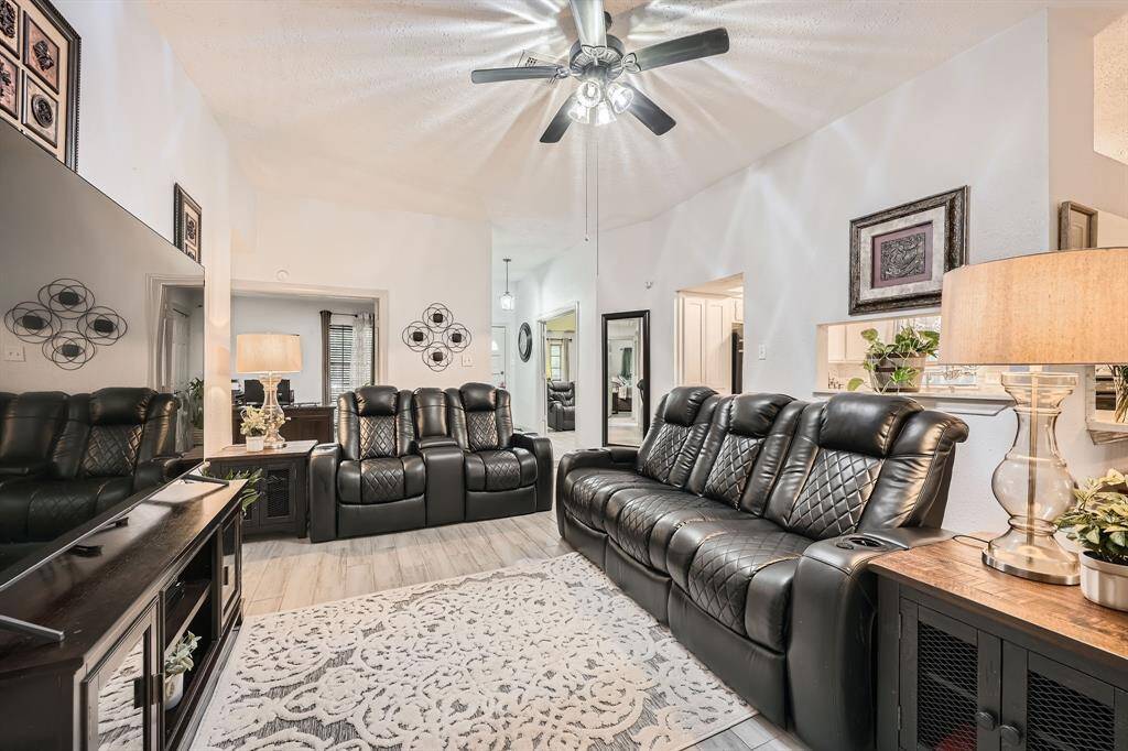 3106 Village Spring Ct  features features a cozy living room with elegant natural light, creating a welcoming atmosphere.