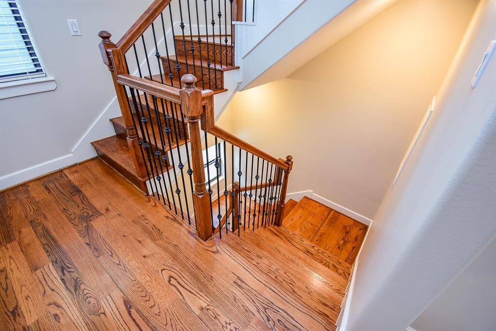 Additional view of the beautiful hardwood flooring.