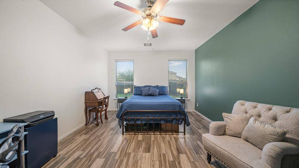 Now into your primary suite. This is a large space to create your own private retreat.