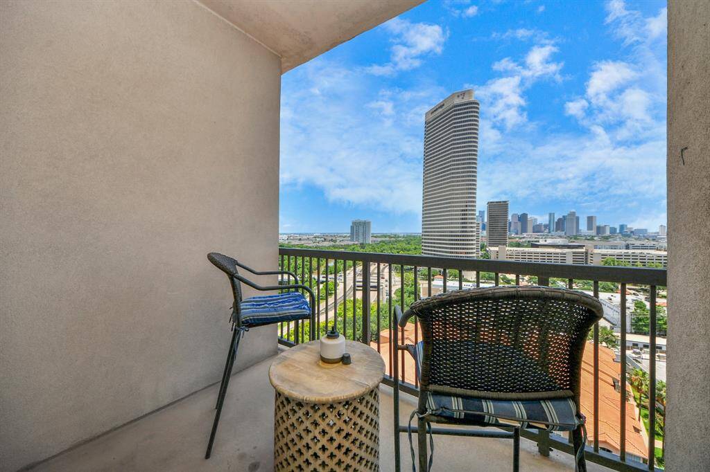 Second balcony looking at Downtown Skyline