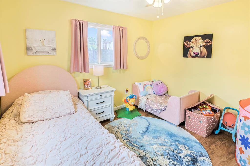Another view of the third bedroom.  The entire home has been freshly painted.