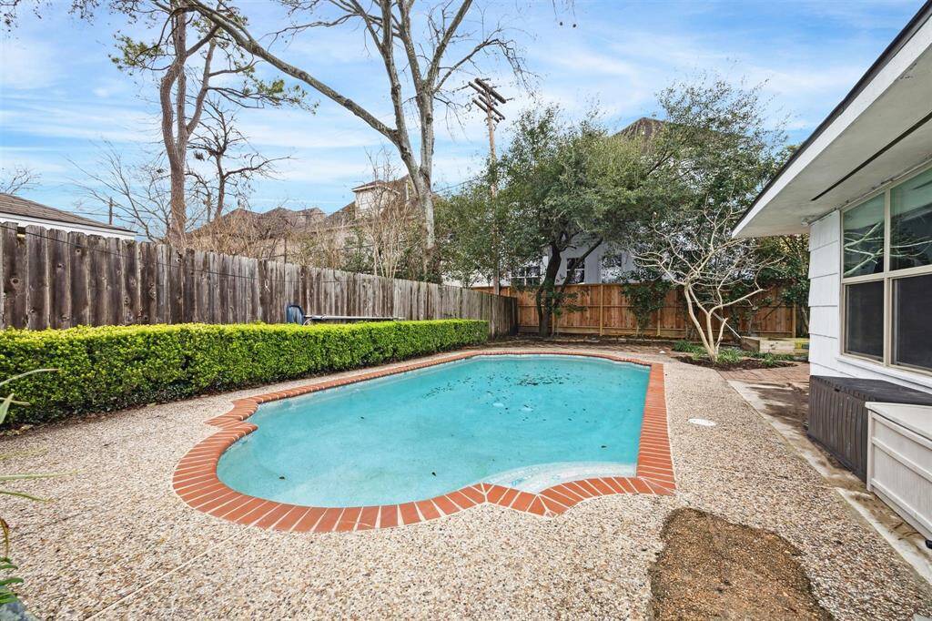 The pool was refinished and retiled in 2022, including new pool filter and motor