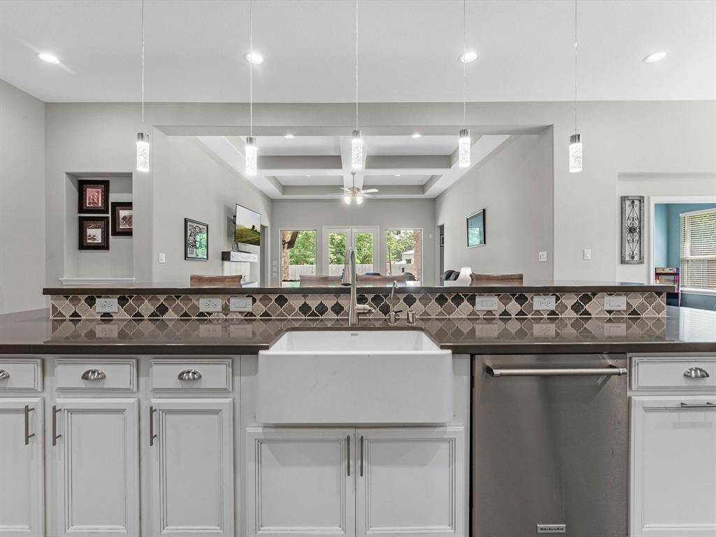 Farmhouse sink and great views!