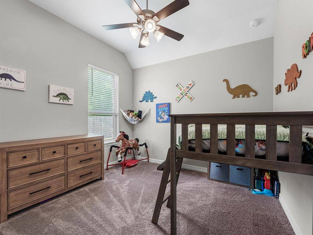 Spacious secondary bedroom perfectly suited for an in-law suite.