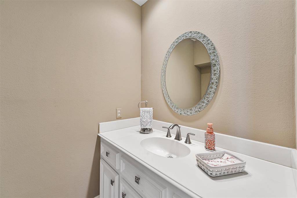 Half bath downstairs entry way