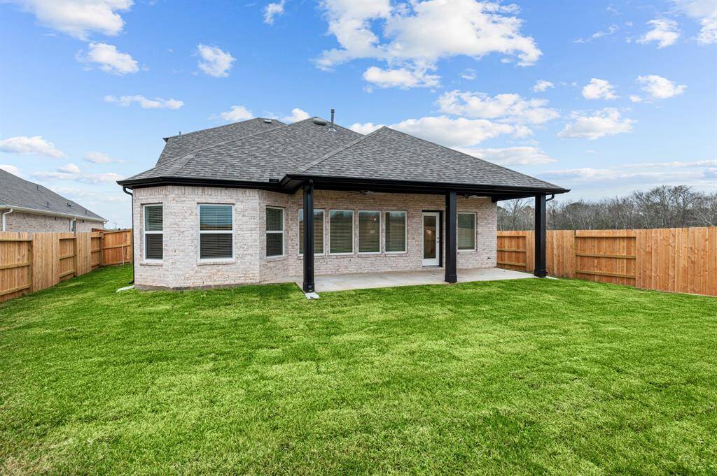 Back Patio with Ceiling Fans