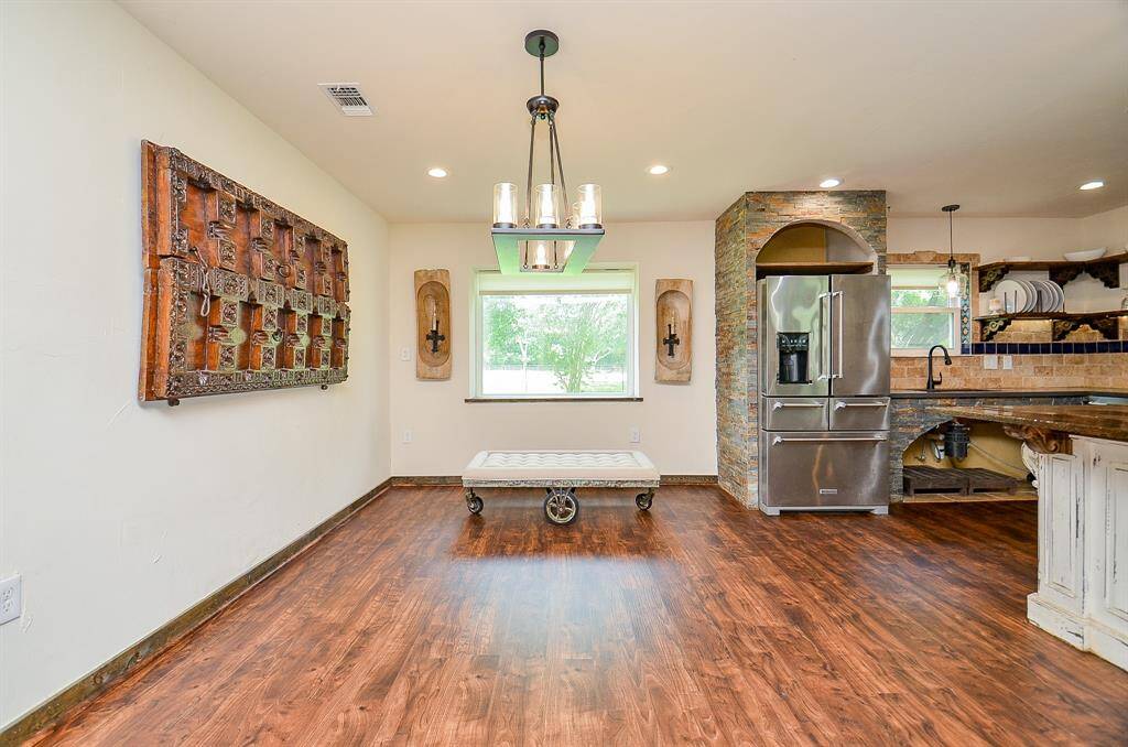 Dining area open to kitchen and living araes