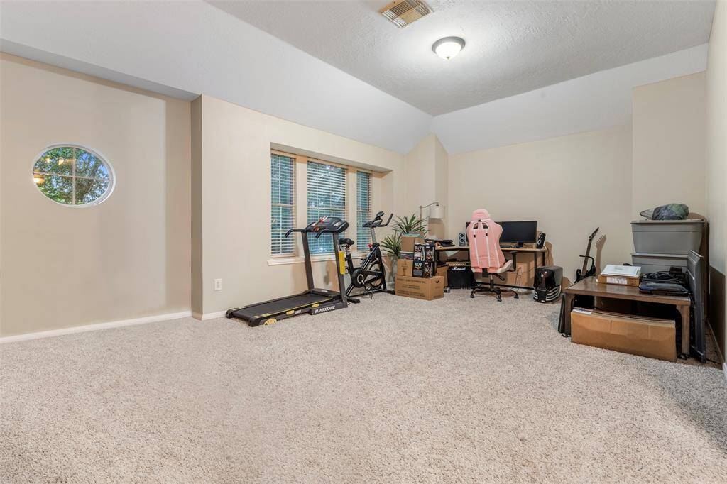 Media room upstairs