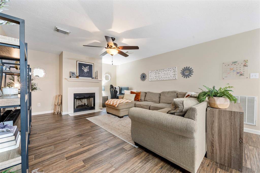 Living space downstairs