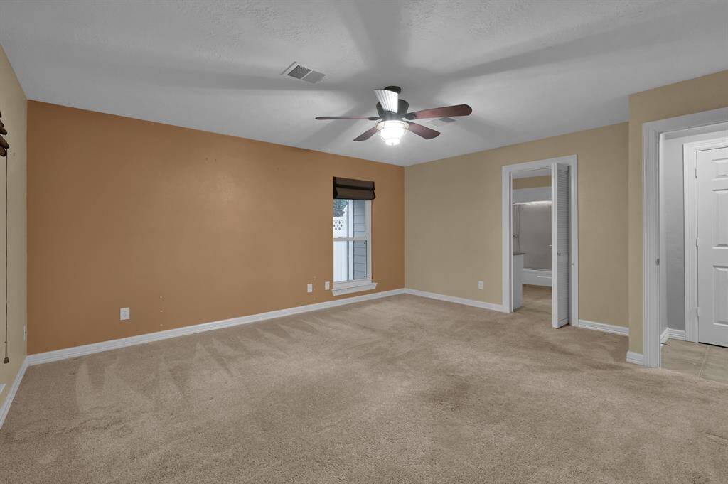 PRIMARY BEDROOM HAS ATTACHED BATHROOM