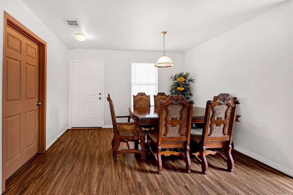 Dining area.
