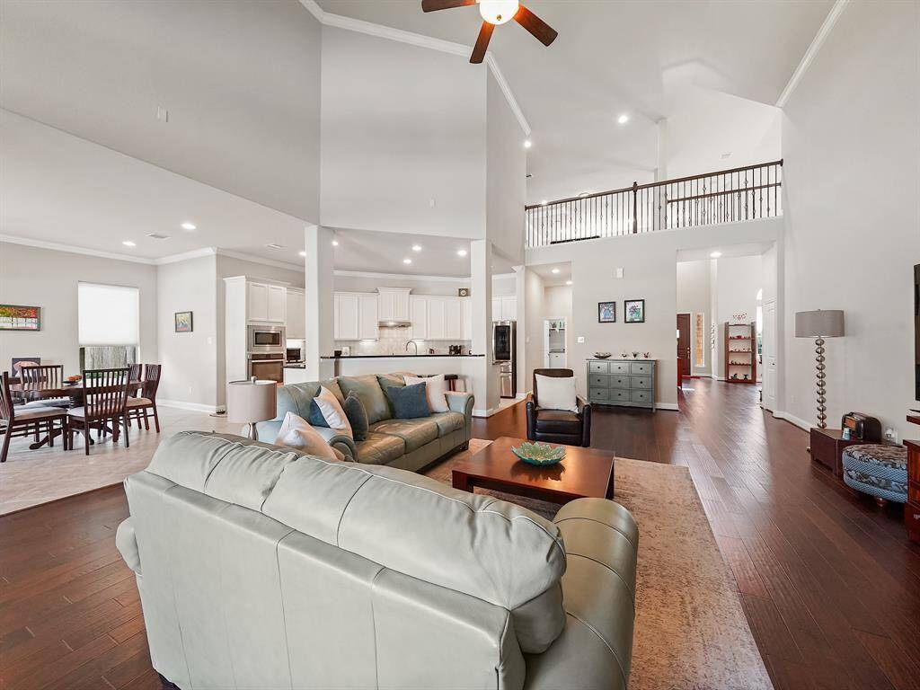 View from the living room towards the front of the home.