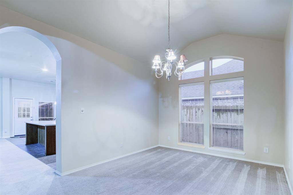 Formal Dining space that could easily be used as a bonus space for your pool table, kids play area or even a sitting room. Let your imagination run wild.