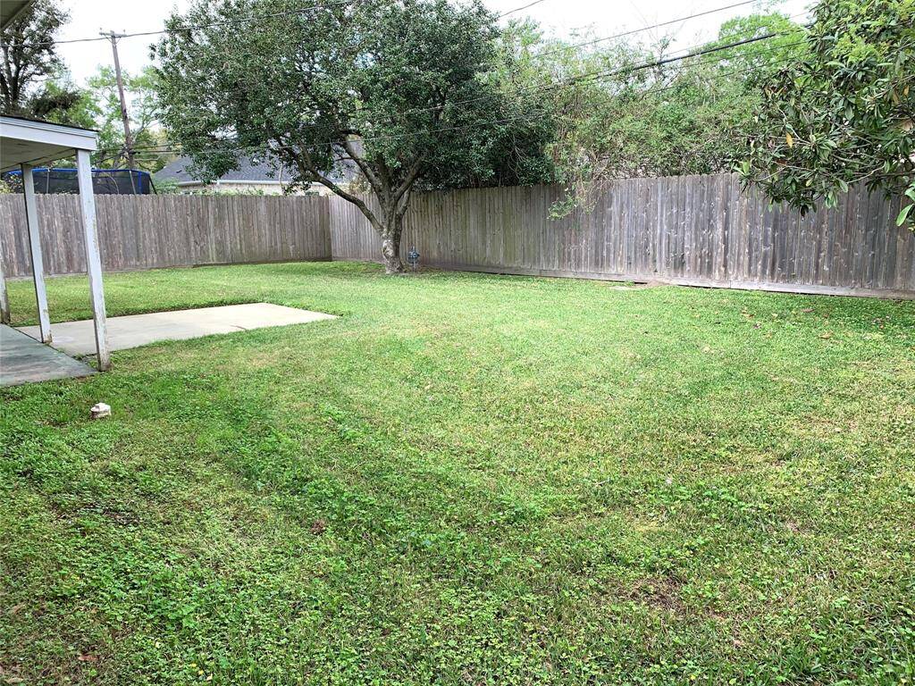 Another view of spacious back yard.