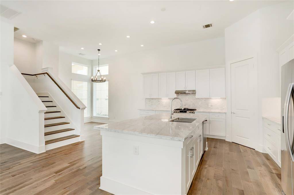 A closer look at your future kitchen. With Thanksgiving coming up, you'll want a space like this!