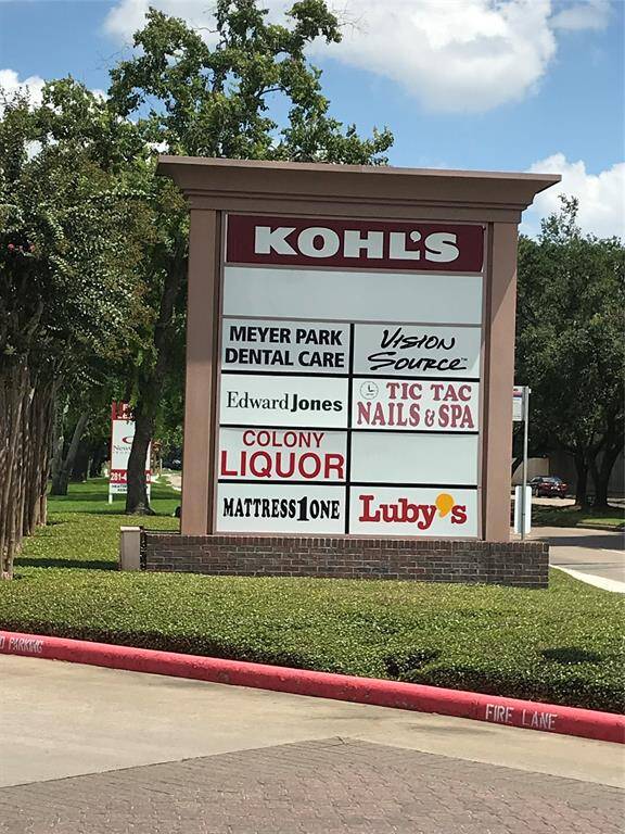 Meyer Park is anchored by Walmart on one end and Randalls on the other end with 25 storefronts and eateries.
