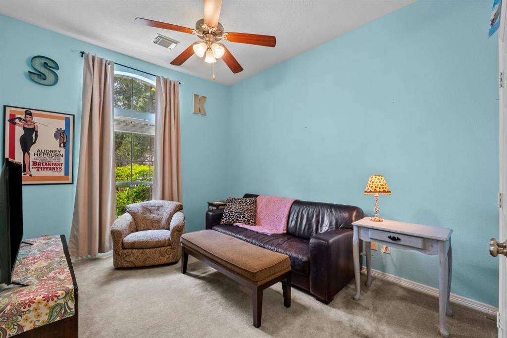 Guest bedroom 3 is being used as a media room but is the 4 th bedroom !