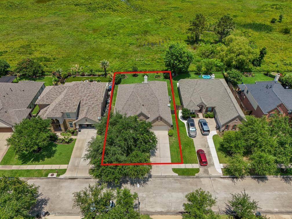 AERIAL SHOT OF THE HOME
