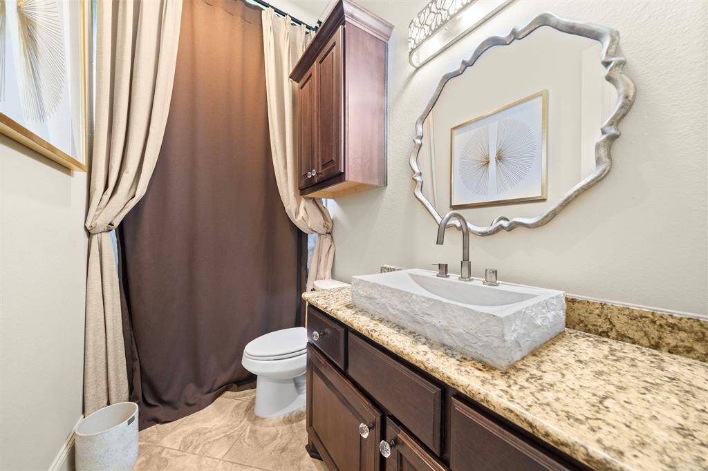 Full Bath Across from the second Bathroom.