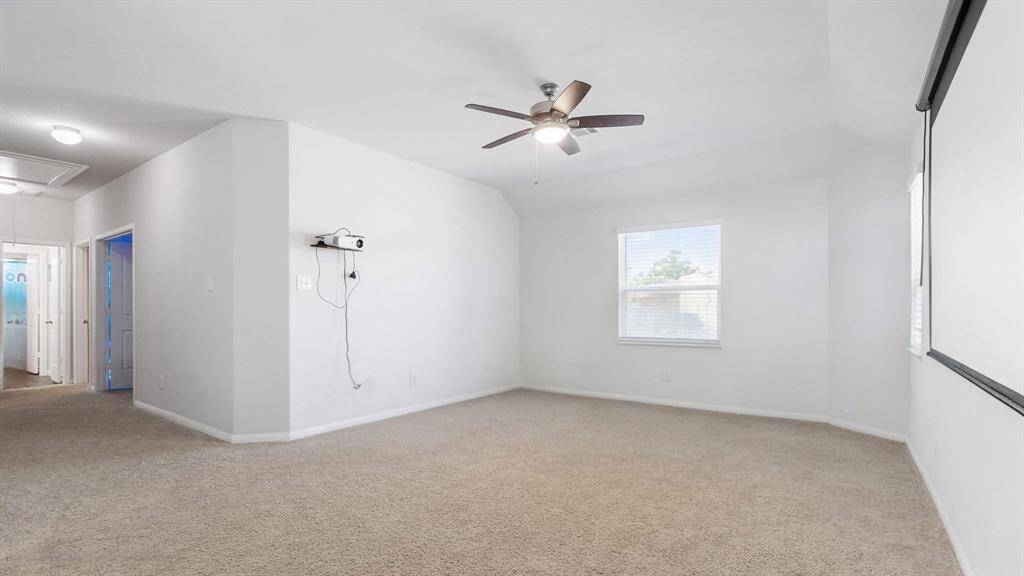 Truly large flex space/game room on second floor
