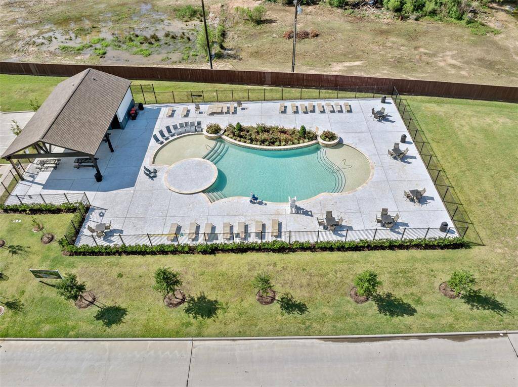 View of the great amenities