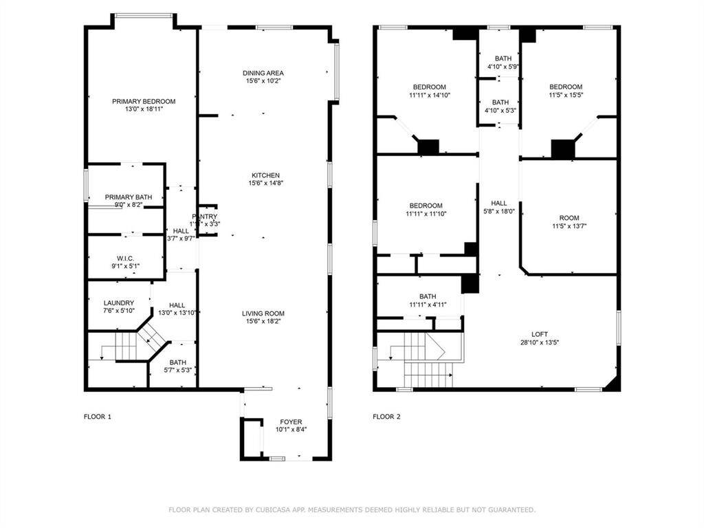 Floor plan of entire home