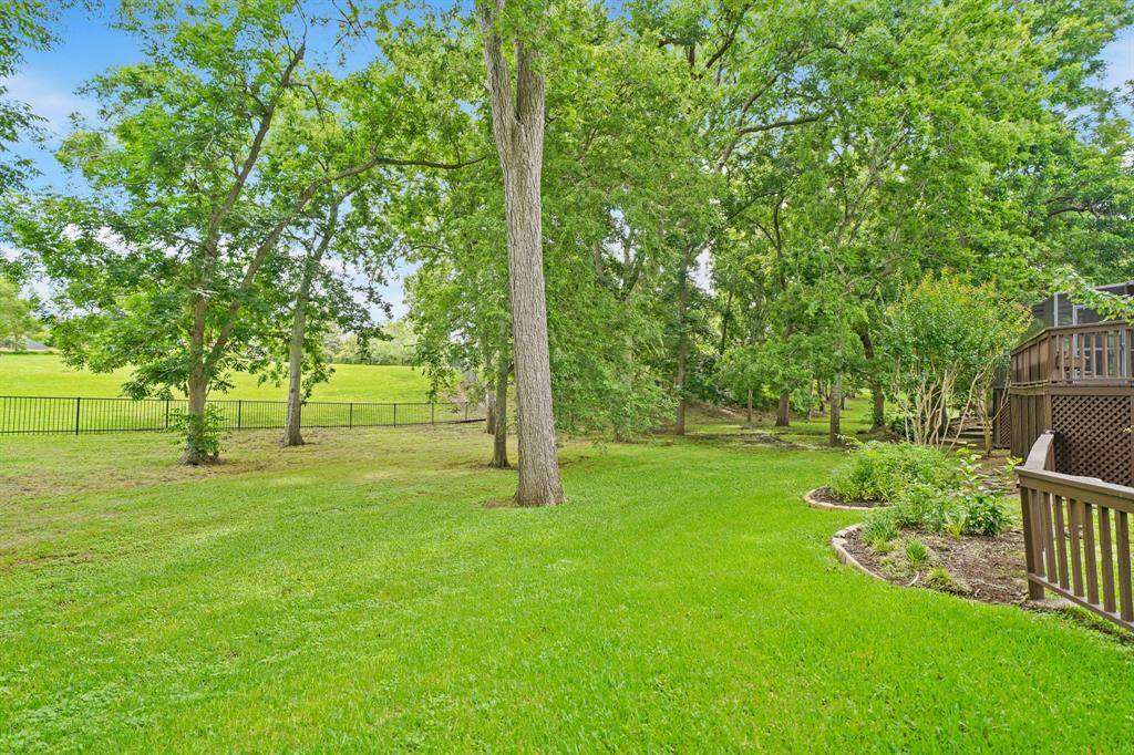 The Backyard is spacious and sprawling. This park-like setting makes this home a rare gem!