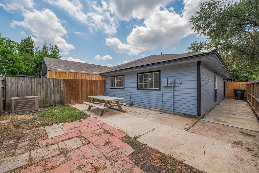 The spacious patio is perfect for quiet morning coffee or spontaneous evening gatherings under open skies.
