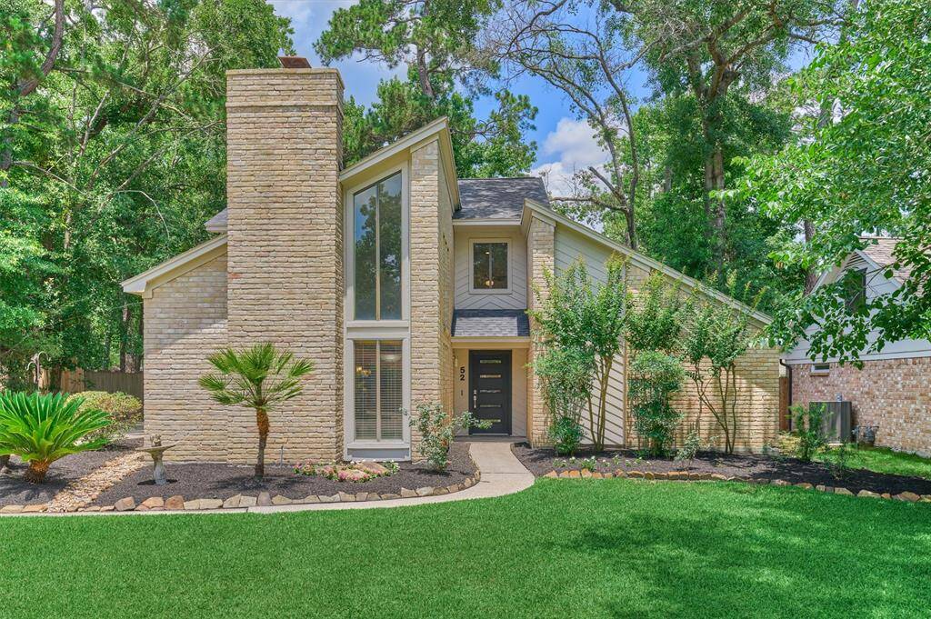 Featuring a freshly painted exterior trim and front door, this 4 bedroom gem is nestled in the Village of Panther Creek!