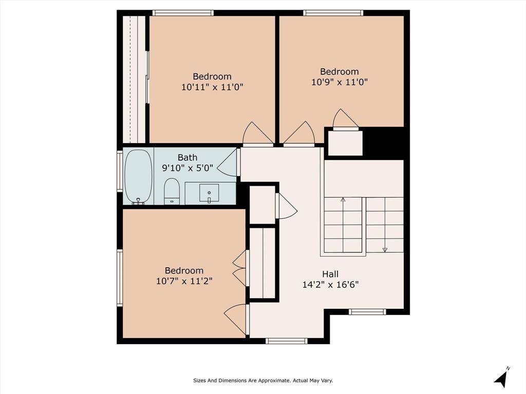 Floor Plan 2 *Sizes and Room Dimensions are Approximate*