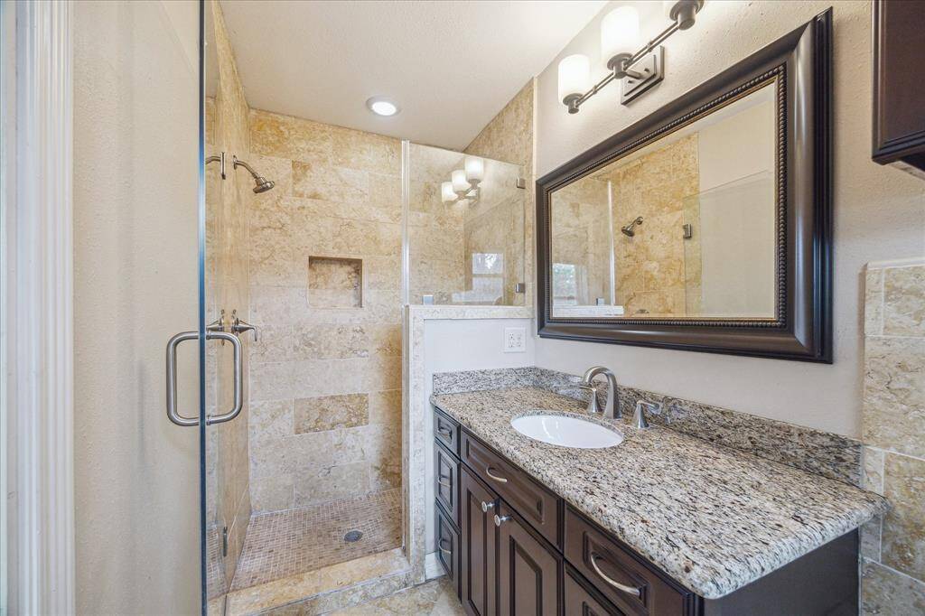 Primary Bath with shower.