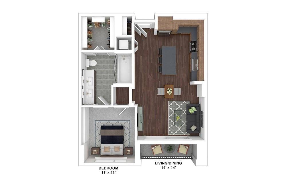 A2 Floor Plan