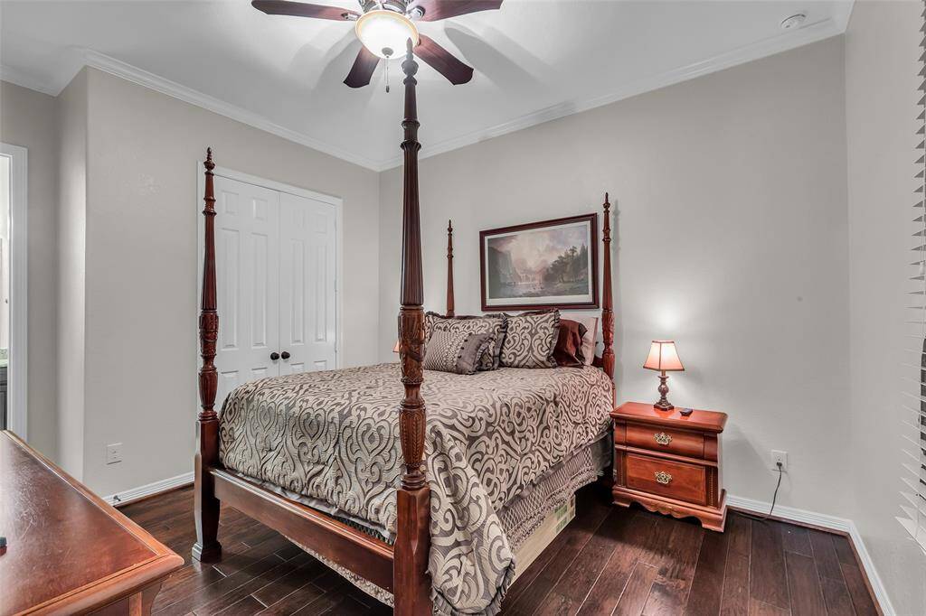 Guest suite is also downstairs for added convenience.  It has an ensuite bathroom.