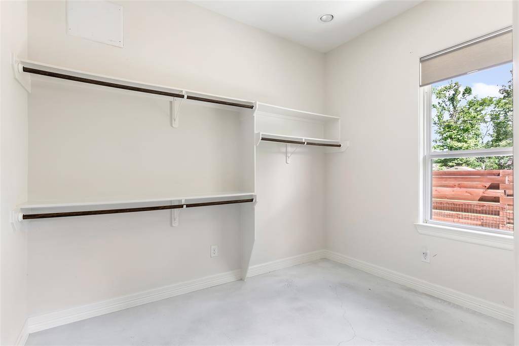 Master closet