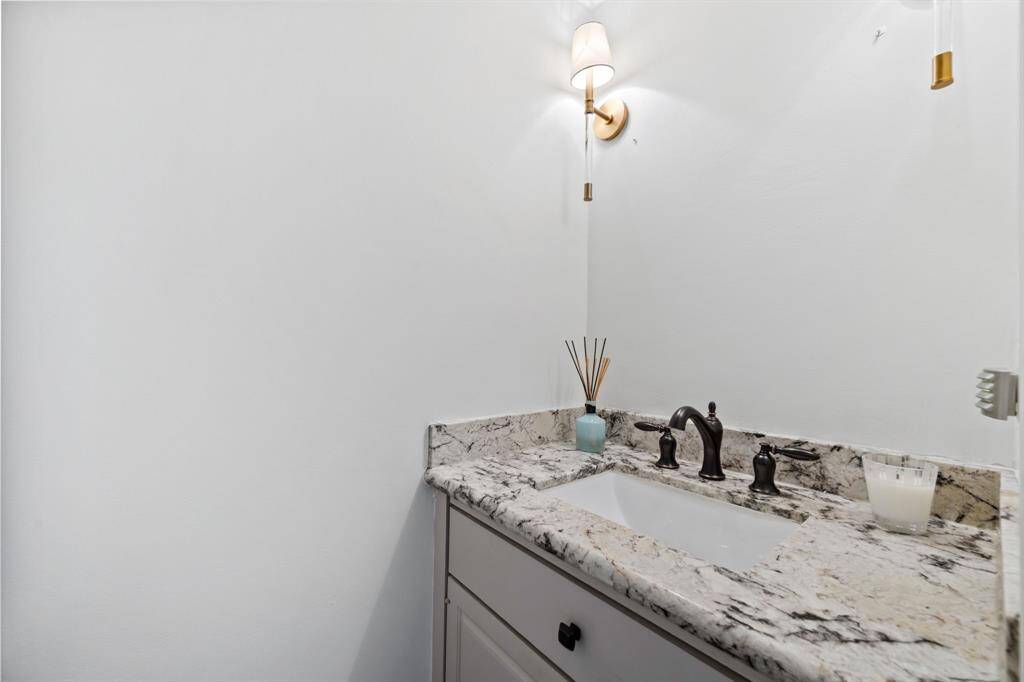 Half bath is located on the first floor.