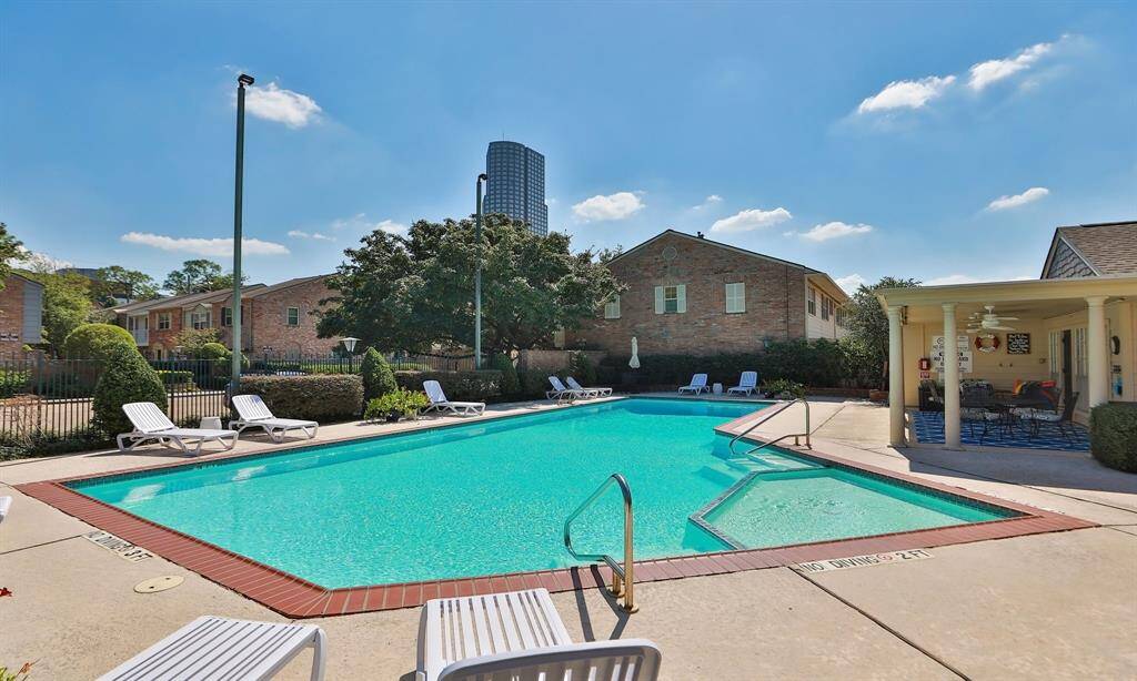 Community pool area.