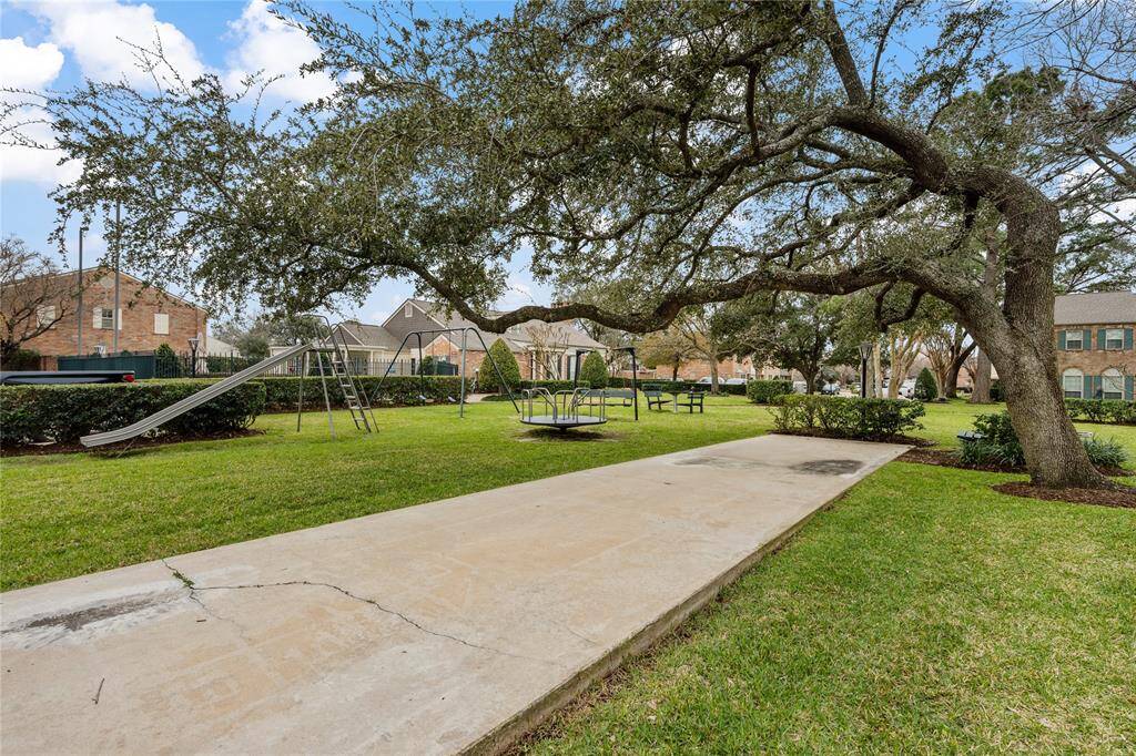 Green space in the community.