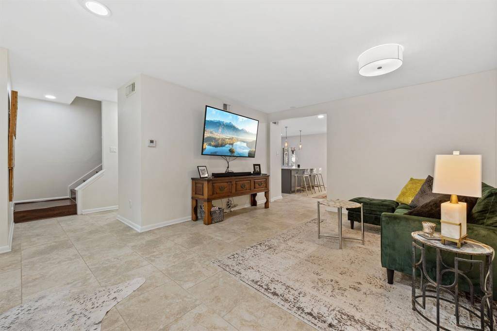 Large living space.