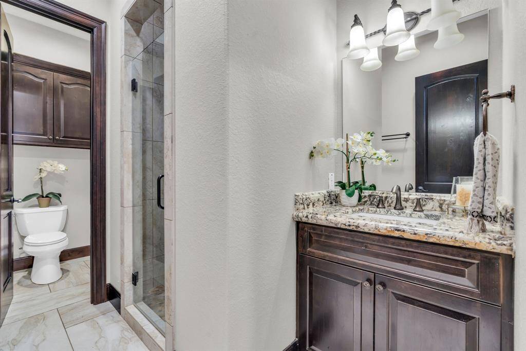 Secondary Bathroom located on the 1st Floor! 5912 T St., Katy, TX  77493