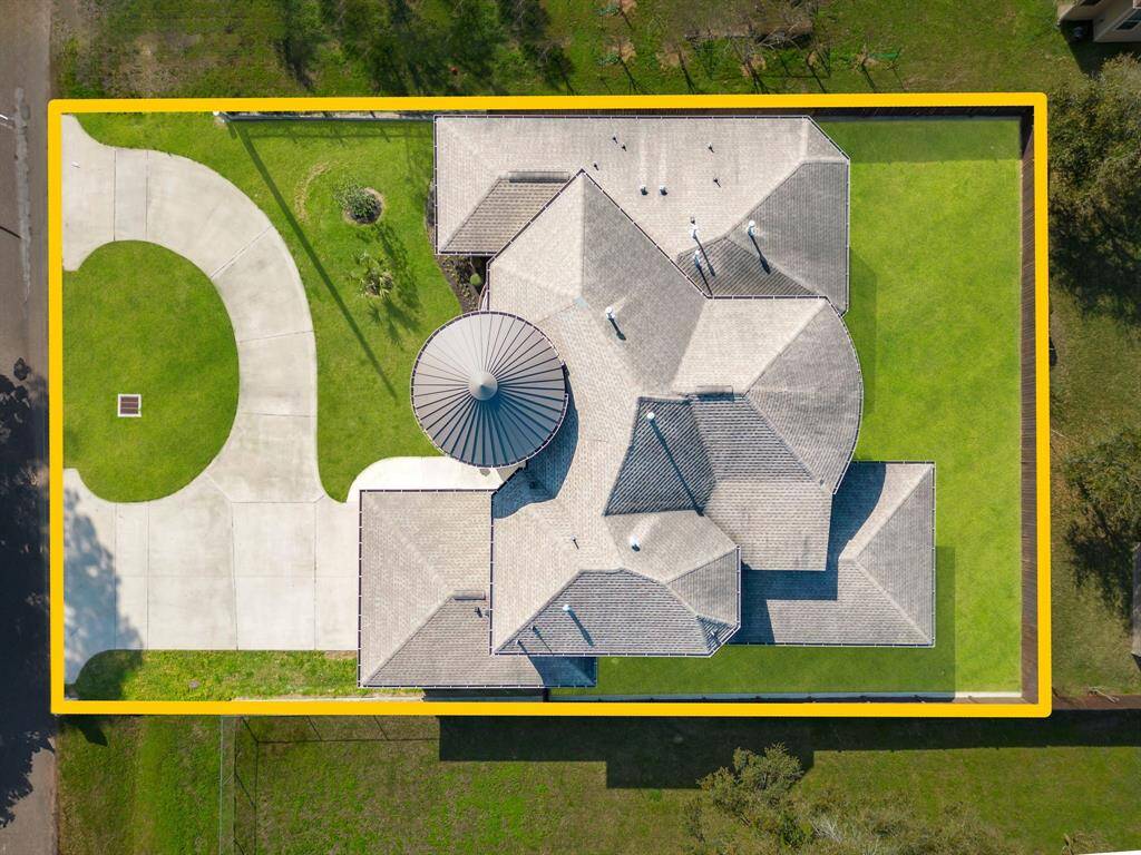 Aerial View of Your New Home! 5912 T St., Katy, TX  77493