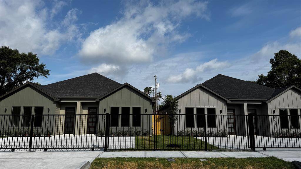 Next door to new construction duplexes