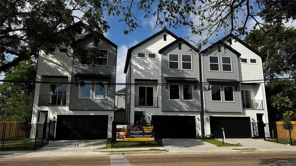 Across the Street from new construction upscale townhouse style homes.
