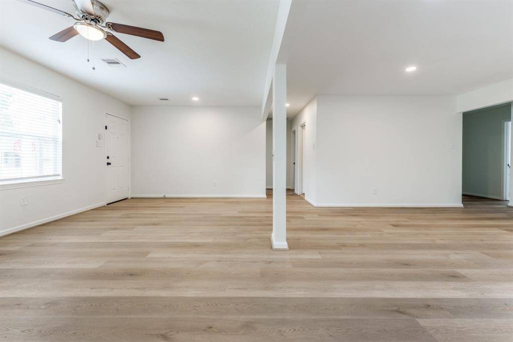 Spacious open concept Living Room