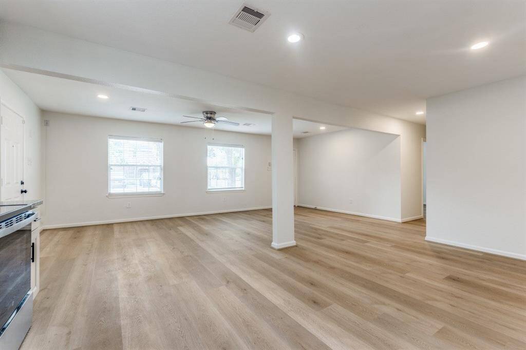Spacious open concept Living Room
